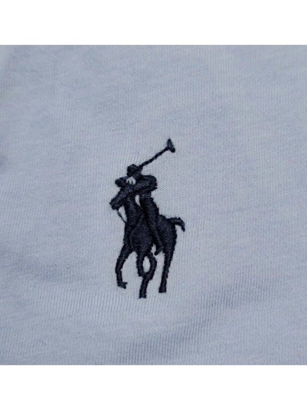 Polo Ralph Lauren Womens XS Light Blue V Neck T Shirt Classic Fit Cotton Tee - Picture 6 of 6